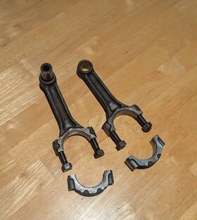 Toyota Vwm6je Corolla Mr2 1984-89 4age Pair Of Connecting Rods 2 Only