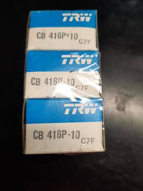 Trw Cb416p-010 New Connecting Rod Bearing Set For Chevrolet 6 Cyl 235 Or 261 1953-1963 .010