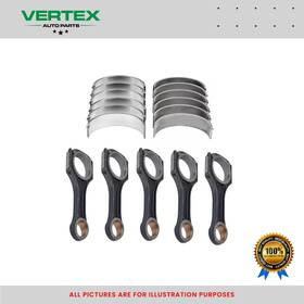 V-n57-cr Vertex Auto Part V-n57-cr&beb For Bmw 3.0d N57 D30 Connecting Rod 6 Pcs And Big End Bearings Set - Brand New
