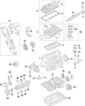038-105-401-j Volkswagen Genuine Connecting Rod
