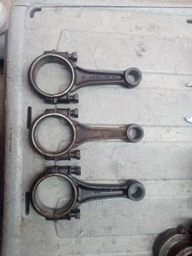 113.105.421 Volkswagen 17m4. Vw Beetle Bug Type 1 Connecting Rod Set 311b Oem Germany 1300-1600 Cc