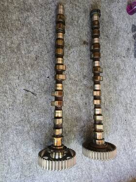8670147 Volvo 2004-2010 S40 Engine 2.4l No Turbo Camshafts Set Left Right Used Oem