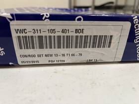Vwc-311-105-401-boe Vwc Con/rod Set New 13-16 T1 66-79