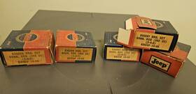 930207 Willys Motors 930206 Vintage Willy S Jeep Lot Of 5 And Brg. Set Connecting Rods 002 Us