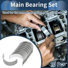 1170163022 X Autohaux Main Bearing Set No.1170163022 For Toyota Camry 1982-2005