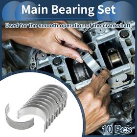 1170164010 X Autohaux Main Bearing Set No.1170164010 For Toyota Avensis 1998-2005