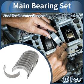 No.1220760j00 X Autohaux 1220760j00 Main Bearing Set For Nissan Sentra 1991-2002