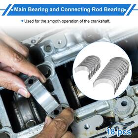 No.122076n210 X Autohaux 122076n210/121116n200 Main Bearing Connecting Rod Kit For Nissan Altima 02-06