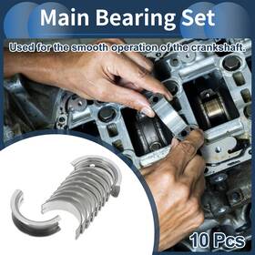 2102026640 X Autohaux Main Bearing Set No.2102026640 For Kia Rio 2006-2011