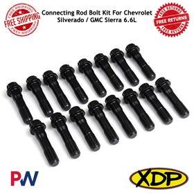 Xd3019rb Xtreme Diesel Xdp Connecting Rod Bolt Kit For Chevrolet Silverado / Gmc Sierra 6.6l #xd3019rb