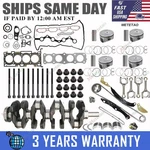 G4KJ 2.4L Engine Rebuild Kit Crankshaft/rod/timing For Hyundai Tucson Kia Optima. Fixed Price $288.99.