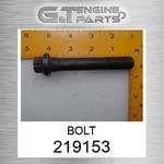 219153 Bolt Fits Cummins (surplus Open Box). Fixed Price $41.14.