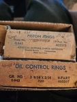 Nos 1941-49 Chevrolet Car & Truck 235 Piston Rings 0.20 Gm 605513 And 6055507. Fixed Price $20.00.