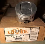 Silvolite 1171HC+.030 1977-1993 Ford 351 Windsor Engines Dished Piston Set Of 8. Fixed Price $50.00.