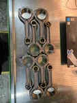 06-13 Corvette Titanium Connecting Rods Z06 LS7 427 7.0L .927 Oem. Fixed Price $1350.00.