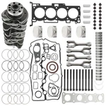 Engine Overhaul Rebuild Kit & Crankshaft Con Rods For Hyundai Kia G4KE 2.4L. Fixed Price $212.09.