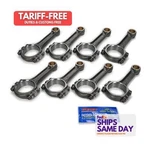 Scat Enterprises 2-ICR5700A, Set Of 8 Natural Steel Sbc 4340 Forged I-beam Rods. Fixed Price $763.19.