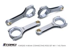 Tomei Forged H-beam Connecting Rod Kit Mitsubishi 4B11 143.75MM (STD/2.3L). Fixed Price $684.00.