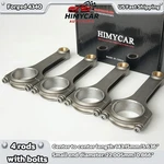 Forged H-beam Connecting Rods Honda Acura Prelude Accord H22A With Bolts. Fixed Price $298.76.