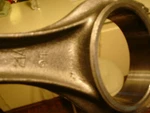 221 Cid Ford 21A Connecting Rod = Original Flat Head Piston 1935-38. Fixed Price $46.95.
