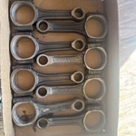 Set Of (8) 350 Chevy Powder Forged Rods Works 305 307 327 Lg Jrnl. Fixed Price $150.00.