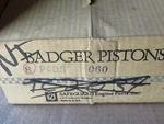 Badger P483 .060 Piston Set Of 8. Fits: Pontiac V8 4.9L 1977-81 (7-B1). Fixed Price $160.11.