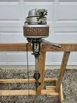Vintage 1940 Johnson Sea Horse 2.5 Hp HA-15 Outboard Boat Engine. Fixed Price $225.00.