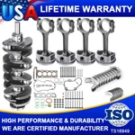 Engine Rebuild Kit Crank Shaft/ Rod/piston/ Bearing For Chevrolet Buick Gmc 2.4L. Fixed Price $87.17.