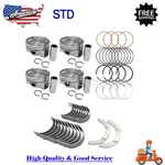 New Std Main Rod Bearing & Piston Kits 2011-16 Kia Forte 1.8L L4 Dohc 16V. Fixed Price $70.32.