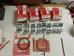 F186 F6186 F6209 PF209 Continental Main Bearings Standard Size With Thrust. Fixed Price $72.00.