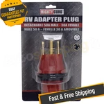 Valterra A10-5030DAVP Mighty Cord 50A-30A Detachable Adapter Plug. Fixed Price $39.86.