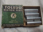 Set Of 4 Nors Piston Pins By Toledo, P/n P1013 .005 (J28). Fixed Price $33.99.
