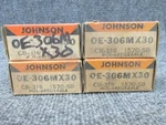 Vintage Johnson Engine Bearings OE-306MX30 / CB-316 1570-SB (set Of 4). Fixed Price $25.99.