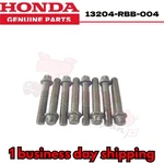 Honda Genuine Connecting Rod Bolt Set Of 8 Civic Accord Cr-v 13204-RBB-004 Oem. Fixed Price $63.89.