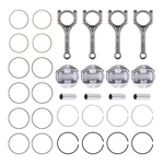 Connecting Rod & Piston Kit For 2012 2015-2016 Hyundai Kia Accent Rio 1.6L Dohc. Fixed Price $71.09.