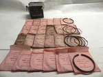 Nos Full Set Ford Steel Section Piston Rings 2GTS-6149-C2 .020 O/s Cyl 4-RING. Fixed Price $24.28.