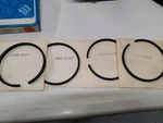 Nos Quality Piston TC-62 3-1/4" Standard Single 4-RING Set (b). Fixed Price $22.00.