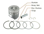 Piston For Volvo 242 244 245 B21A B21E 8.5 Cr 2.1 1974-1980 1MM Oversize. Fixed Price $40.28.