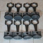 Rare Ford 460 D3AE-6110-BB Police Interceptor Pistons + D6VE/D0OE Football Rods. Fixed Price $1625.00.