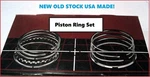 Piston Ring Set For 1939-52 Hudson Commodore 254 S-8 Cyl .020 Size Nos Usa Made. Fixed Price $74.99.