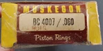 Muskegon BC4007 .060 Piston Ring Set Fits Amc Buick Cadillac Ford Olds Pontiac. Fixed Price $40.00.