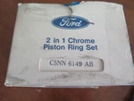 Ford Piston Ring Set Nos (3B2-1). Fixed Price $39.00.