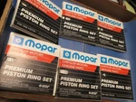 Piston Ring SETS(6)N.O.S.FOR 318 Engine 1958-1989 Mopar Models Listed Below 2808. Fixed Price $50.00.