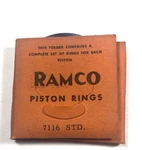 New Ramco 7116 Oem Piston Ring Set Nos. Fixed Price $82.88.