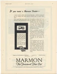 1922-23 Nordyke & Marmon Automobile Ad: Aluminum Head Piston Features Explained. Fixed Price $21.84.