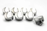 Speed Pro Forged Coated 21CC Dome Pistons SET/8 Chevy Bb 396 325/350HP .060. Fixed Price $473.60.