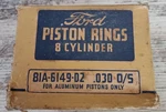 Nos Oem 1932-45 Ford V8 3-RING Piston Set 81A-6149-D2 .030. Fixed Price $25.00.