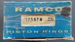 Trw Ramco T7587 .030 Piston Ring Set Fits 1955-62 Edsel Ford Mercury 292 V8. Fixed Price $50.00.