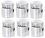 Silvolite Cast Pistons SET/6 For Dodge Plymouth 218 230 Flathead 1933-1966 Std. Fixed Price $192.36.