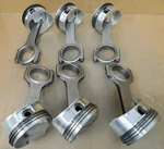 Eagle CRS6000BST2000 H-beam Connecting Rods, 6.000, 2.100 Jrnl, 4340 Stl, 6PC. Fixed Price $249.99.